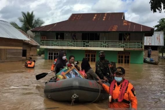 Korban Banjir Konawe Utara Capai 4.141 Jiwa - JPNN.COM