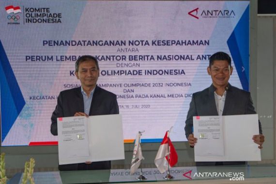 NOC Gandeng Antara untuk Sukseskan Bidding Tuan Rumah Olimpiade 2032 - JPNN.COM