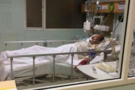 Beredar Foto Polo Srimulat Terbaring di Rumah Sakit, Mulut & Hidungnya Penuh Selang - JPNN.COM
