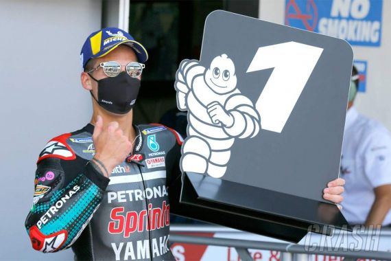 Lihat 5 Peristiwa Gila di MotoGP Spanyol dan Simak Apa Kata Quartararo - JPNN.COM