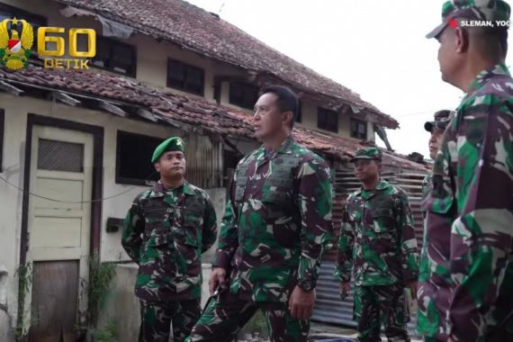 Jenderal Andika Kagum Melihat Pembangunan Barak Prajurit di Yogyakarta - JPNN.COM