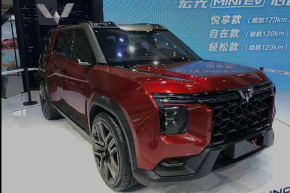 Begini Tampang SUV Terbaru Wuling Hong Guang X - JPNN.COM