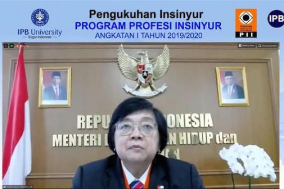 Menteri LHK: Pemerintah Mendukung Langkah dan Kiprah Profesi Insinyur Indonesia - JPNN.COM