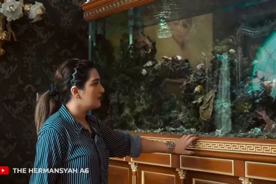Ashanty Melongo Lihat Akuarium di Rumah Inul, Harganya Fantastis - JPNN.COM