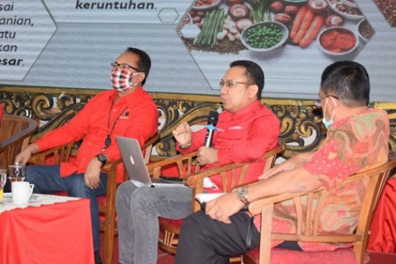 Rakorbid DPP PDIP, Ansy Lema: Pertanian-Kedaulatan Pangan Kunci Kemajuan Bangsa - JPNN.COM