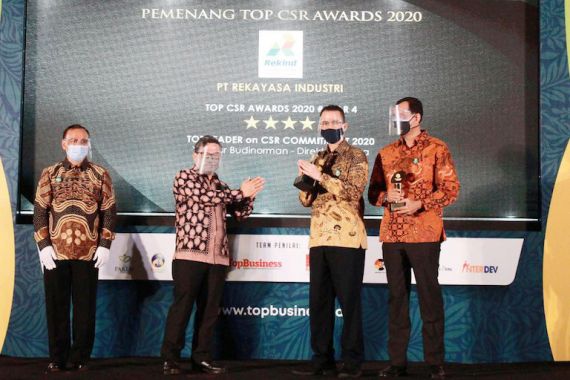 Rekind Diganjar 2 Penghargaan Top CSR Awards 2020 - JPNN.COM