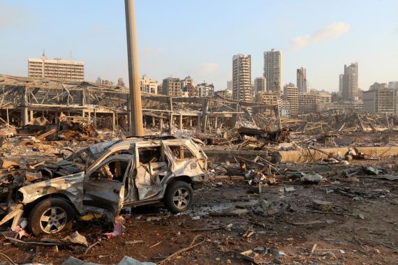 Ledakan Dahsyat Guncang Beirut, Rumah Sakit Kewalahan Menangani Korban - JPNN.COM