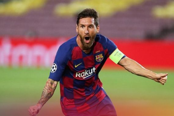 Lihat Gol Ajaib Messi yang Ikut Mengantar Barcelona ke 8 Besar - JPNN.COM