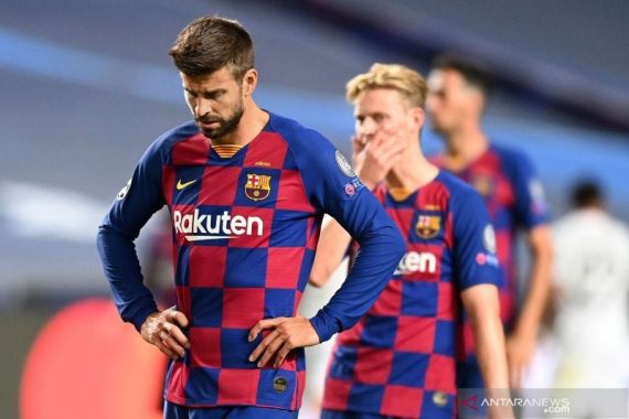 Pique Rela Meninggalkan Barcelona Setelah Dibantai Munchen - JPNN.COM