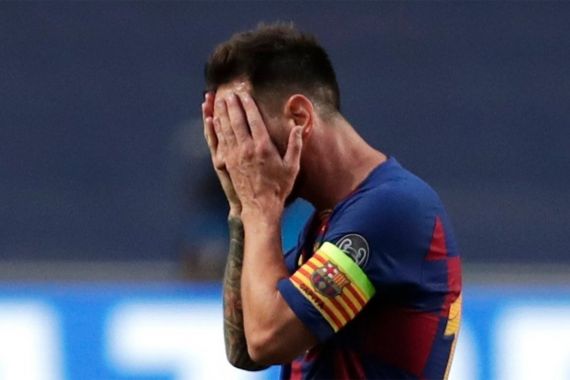 Begini Kondisi Messi Usai Barcelona Dihancurkan Bayern Muenchen 2-8 - JPNN.COM