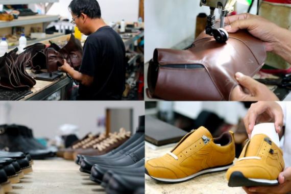 Masa Pandemi, Usaha Lokal ini Tetap Produksi 200 Sepatu per Hari - JPNN.COM