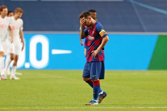 Messi: Saya Tak Bahagia dan Ingin Pergi dari Barcelona - JPNN.COM
