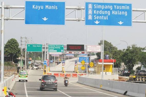 Proyek Tol BORR Seksi 3A Simpang Yasmin-Semplak Sudah 99%, Pengoperasian Dilakukan Bertahap - JPNN.COM