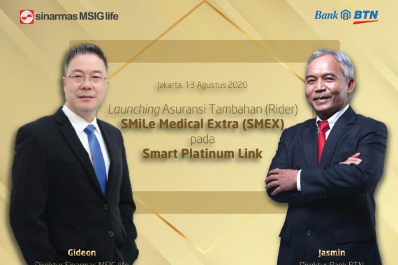 Gandeng BTN, Sinarmas MSIG Life Perkenalkan Asuransi Tambahan SMEX pada Smart Platinum Link - JPNN.COM