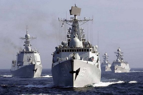 China Kirim Pasukan Laut dan Udara ke LCS, Kapal Perang AS Langsung Kabur - JPNN.COM
