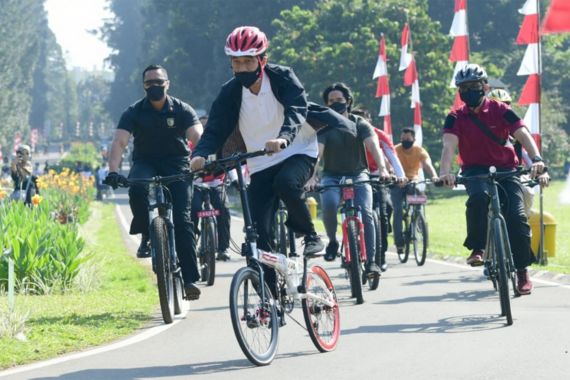 Ada yang Unik dari Sepeda Pak Jokowi - JPNN.COM