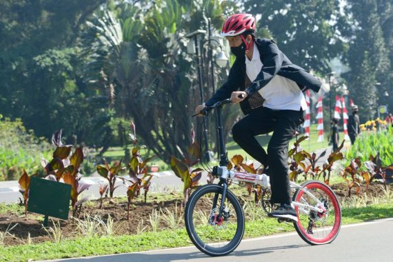 Respons Istana untuk Imbauan KPK soal Sepeda dari Daniel Mananta buat Pak Jokowi - JPNN.COM