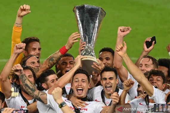 Sevilla Juara Liga Europa, Inter Milan Merana, Lukaku Menderita - JPNN.COM