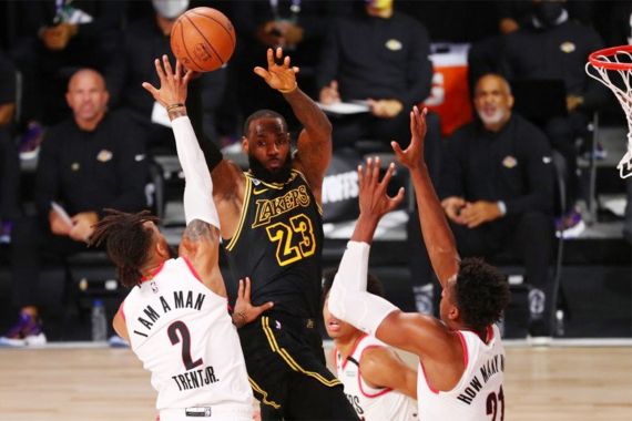 LA Lakers Pukul Blazers di Hari Kobe, Miami Heat Tembus Semifinal - JPNN.COM