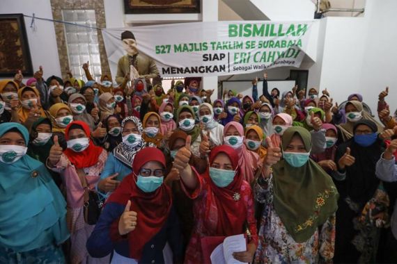 Ikut Nasihat Para Kiai, 527 Majelis Taklim Dukung Eri Cahyadi jadi Wali Kota Surabaya - JPNN.COM