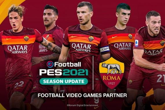 Konami Gandeng AS Roma untuk PES 2021 - JPNN.COM
