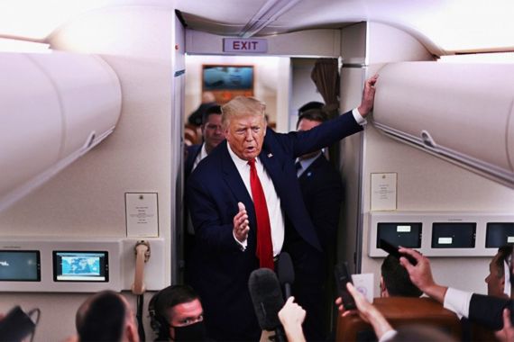 Donald Trump Ejek Gaya Berlutut Penggawa Amerika Serikat di Tokyo 2020 - JPNN.COM