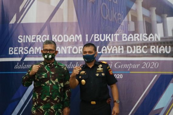 Kanwil Bea Cukai Riau Gandeng Kodam I/BB Awasi Pelanggaran Kepabeanan - JPNN.COM