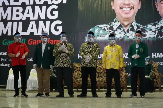 Pasangan Calon Hafidz-Hanies Deklarasi Virtual Maju di Pilkada Rembang - JPNN.COM