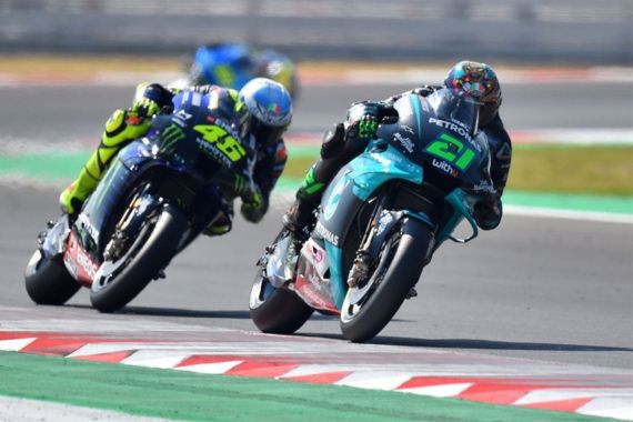 Menang di MotoGP San Marino, Morbidelli Bukti Rossi Tak Salah Pilih Murid - JPNN.COM