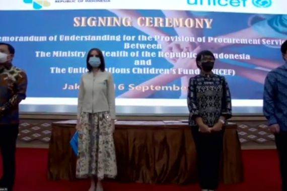 Indonesia dan UNICEF Berkolaborasi untuk Pengadaan Vaksin Covid-19 - JPNN.COM