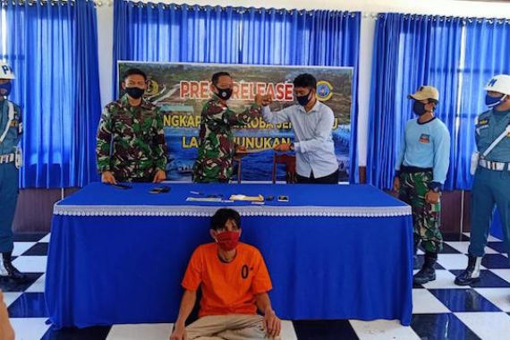 Hebat! Pasukan Elite TNI AL Tangkap Kurir Sabu-sabu di Nunukan - JPNN.COM