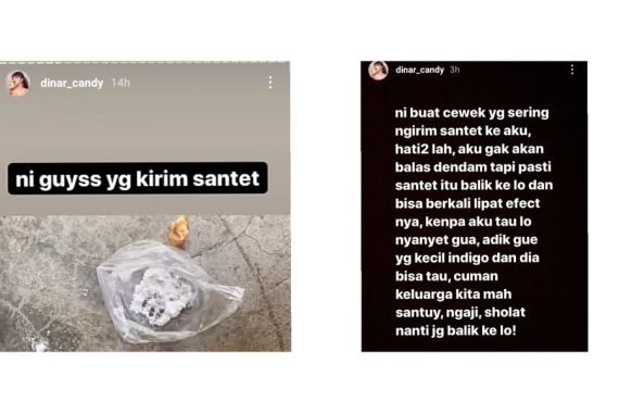 Dinar Candy Beber Bukti Dikirimi Santet, Sudah Tahu Pelakunya - JPNN.COM