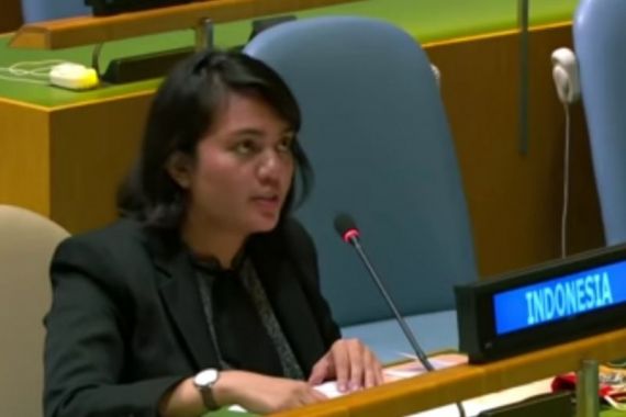 Ada Arahan Bu Menlu dalam Respons Silvany untuk Permalukan Vanuatu di Sidang PBB - JPNN.COM