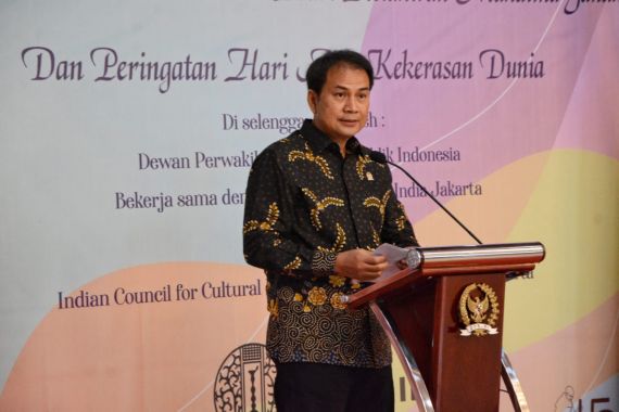 Azis Syamsuddin: Mahatma Gandhi Merupakan Semangat Persaudaraan Indonesia-India - JPNN.COM