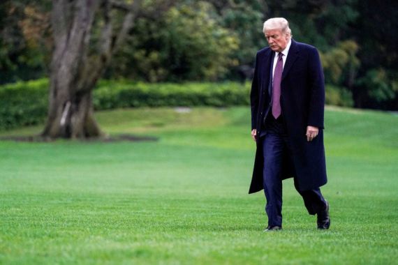 Detik-Detik Donald Trump Tinggalkan Gedung Putih, Ada Tradisi yang Dilanggar - JPNN.COM