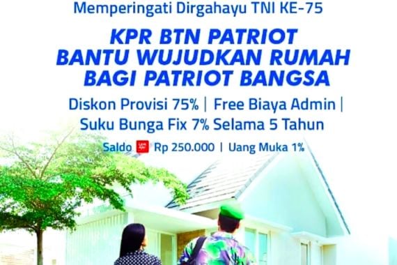 BTN Hadirkan KPR Patriot Khusus Untuk Anggota TNI - JPNN.COM