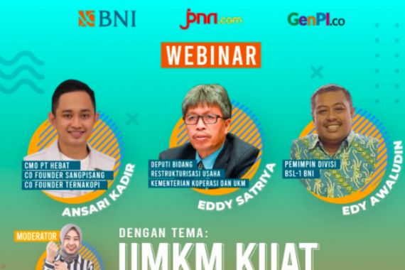 Yuk Ikutan Webinar UMKM Kuat Indonesia Berdaulat, ada Sertifikatnya Lho - JPNN.COM