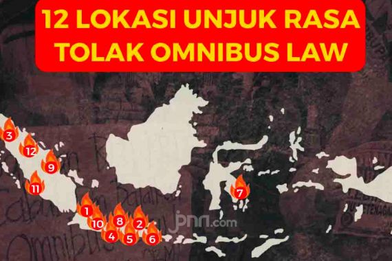 Ini Kota-kota yang Diamuk Massa Tolak UU Cipta Kerja, Ngeri - JPNN.COM