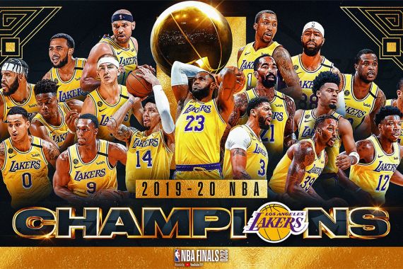LA Lakers Juara NBA 2020, LeBron James MVP - JPNN.COM