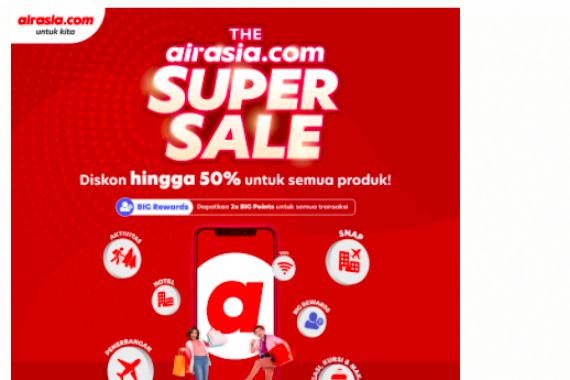 Jangan Sampai Kelewatan, ada Banyak Promo di THE airasia.com Super Sale - JPNN.COM