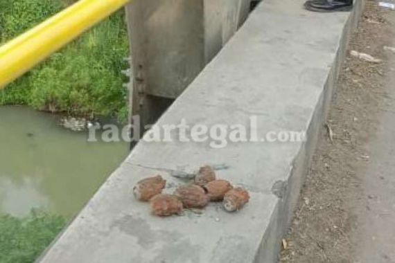 Warga Temukan 6 Granat Aktif di Bawah Jembatan - JPNN.COM