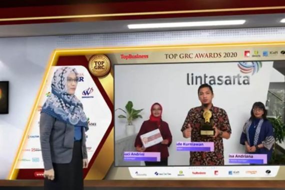 Lintasarta Raih TOP GRC Awards 2020 - JPNN.COM