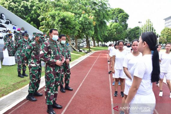 Ratusan Sukarelawan COVID-19 Diseleksi jadi Prajurit TNI AL - JPNN.COM