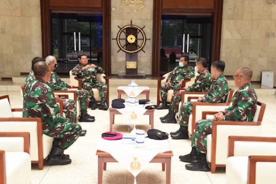 Enam Pati TNI AL Kompak Menghadap KSAL Laksamana Yudo, Ada Apa? - JPNN.COM