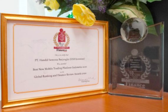 HSB Investasi Raih Penghargaan Best New Mobile Trading Platform Indonesia 2020 - JPNN.COM