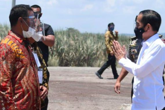 Pak Jokowi Tersenyum Begitu Melihat Hasil Kerja Mantan Mentan di Bombana - JPNN.COM