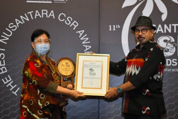 Pupuk Kaltim Raih Best of The Best Nusantara CSR Awards 2020 - JPNN.COM