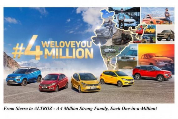 Tata Motors Catat Tonggak Sejarah Baru, Produksi 4 Juta Unit Mobil - JPNN.COM