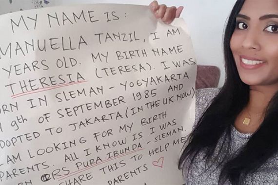Perjuangan Emmanuella Tanzil, Wanita Liverpool yang Mencari Orang Tua Kandungnya di Sleman - JPNN.COM