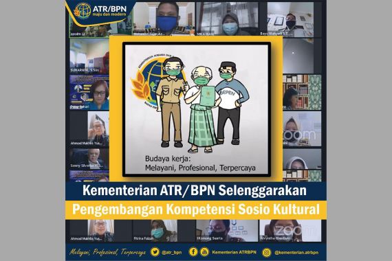 Kementerian ATR/BPN Selenggarakan Pengembangan Kompetensi Sosiokultural - JPNN.COM